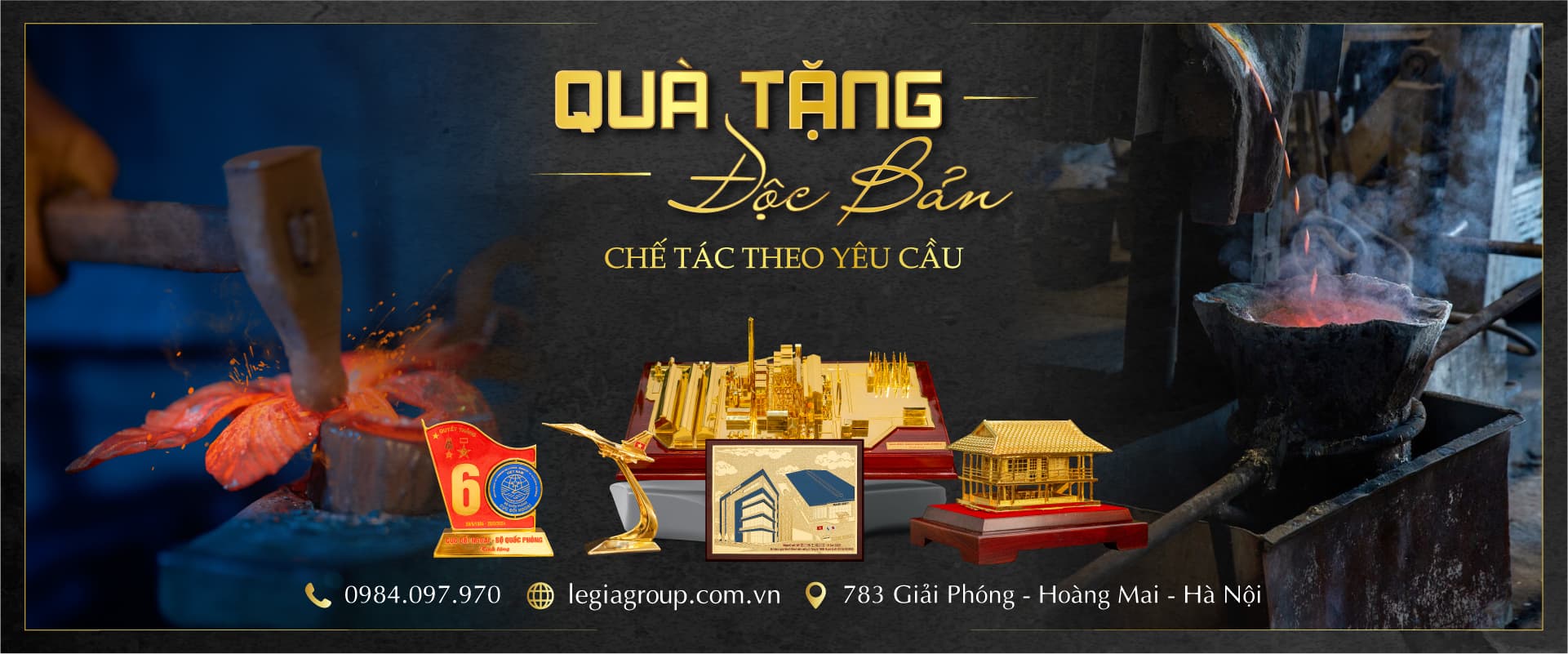 Quà tặng độc bản, chế tác theo yêu cầu