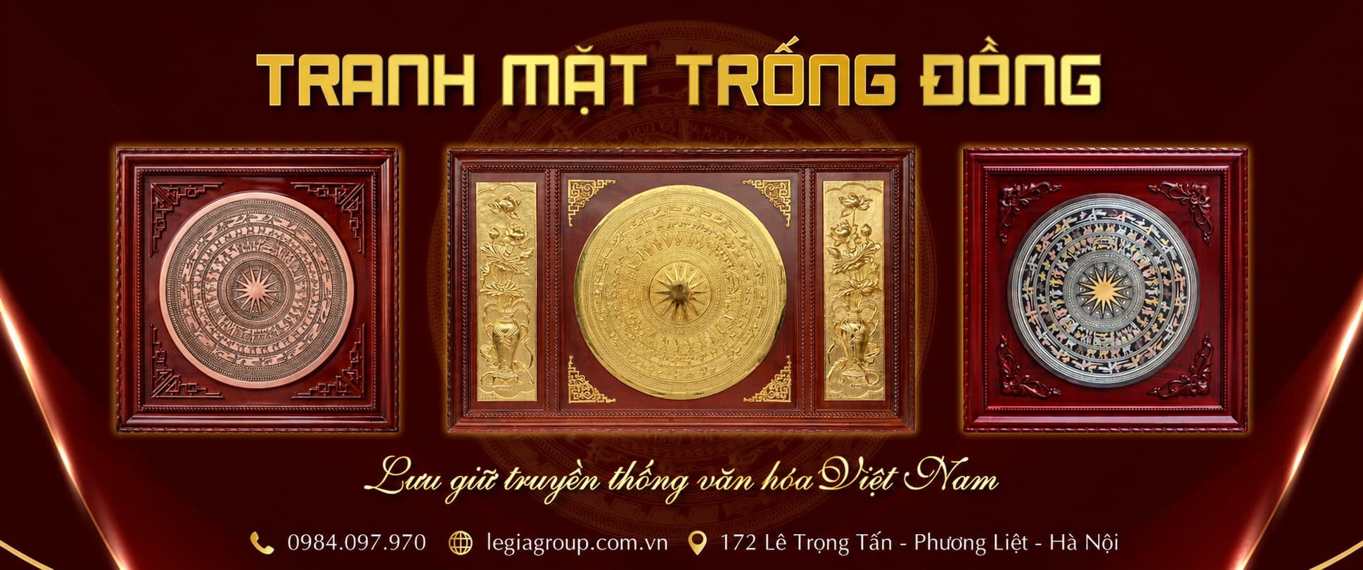 Tranh mặt trống đồng