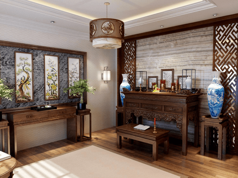 Hướng bàn thờ nên được lựa chọn cẩn thận dựa trên mệnh của gia chủ