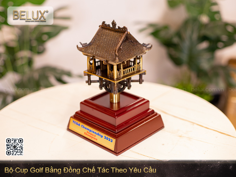 Ảnh Bộ Cup Golf Giải TCGA Championship