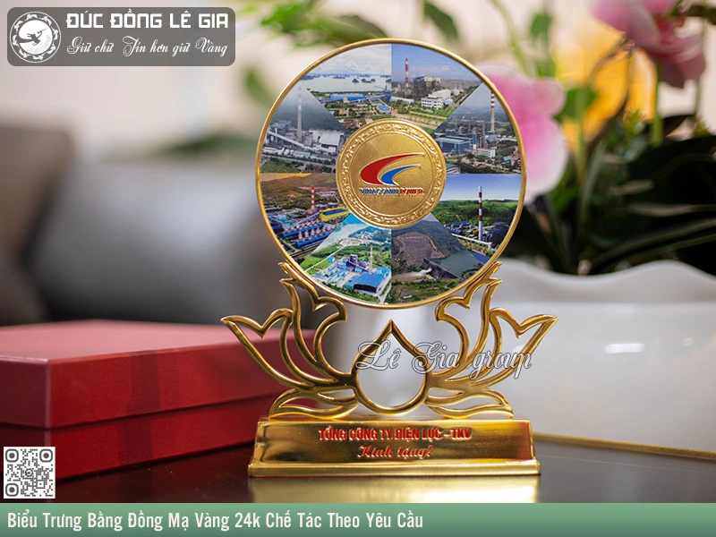 Biểu trưng logo cơ quan thể hiện sự phát triển bền vững và nhận diện thương hiệu của cơ quan