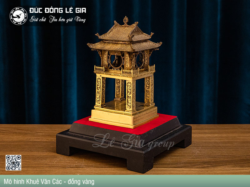 Khuê Văn Các là quà tặng kỷ niệm 5 năm thành lập đề cao tri thức