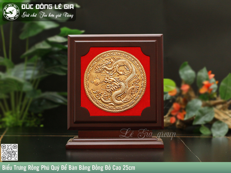Hình tượng rồng uy nghiêm biểu trưng cho quyền lực tối cao cùng năng lượng vượng khí mạnh mẽ