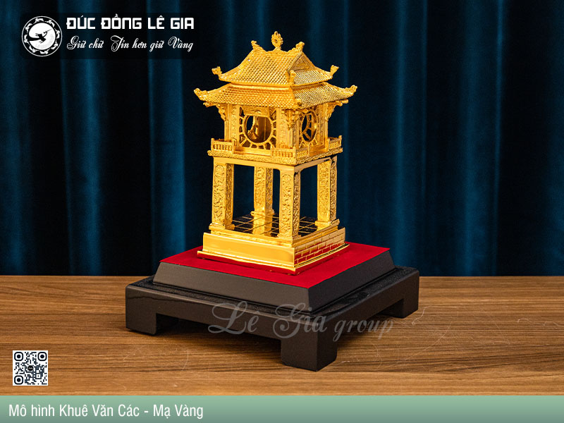 Vật phẩm được mạ vàng điện phân đẳng cấp, tỏa ánh kim rực rỡ