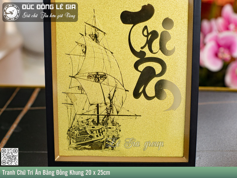 Tranh chữ tri ân là một lựa chọn đáng cân nhắc