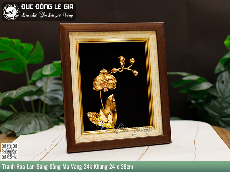 Hoa lan tượng trưng cho sự thịnh vượng và quý phái