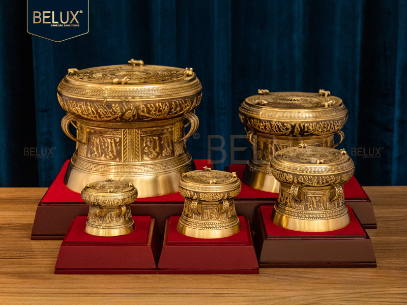 Ảnh Quả Trống đồng lưu niệm các kích thước