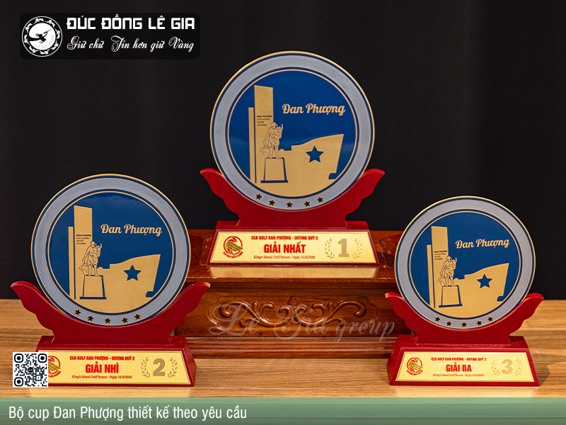 Bộ cúp Dan Phượng – Dấu ấn vinh danh và tinh thần tự hào quê hương