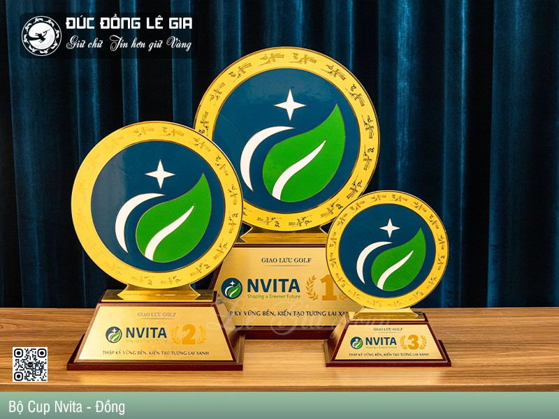 Bộ Cup Nvita - Đồng