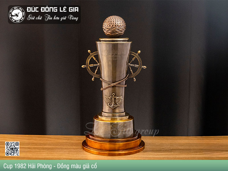 Cup 1982 Hải Phòng - Đồng màu giả cổ