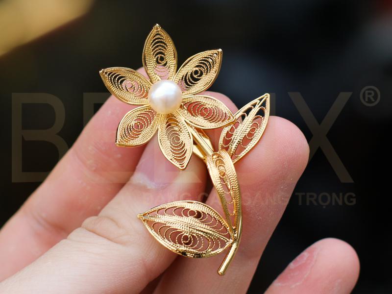 Ảnh Hoa Cài Áo Mẫu 8