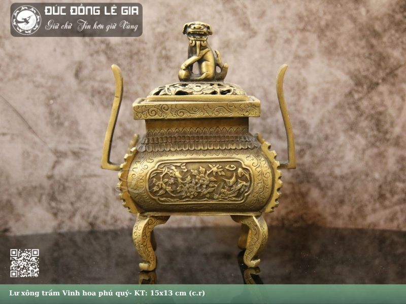 Lư xông trầm Vinh hoa phú quý- LT06