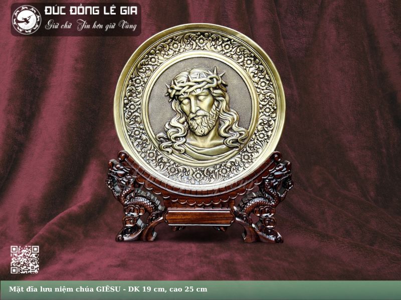 Mặt đĩa lưu niệm chúa GIÊSU