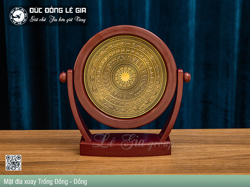 Mặt đĩa xoay Trống Đồng Bằng Đồng