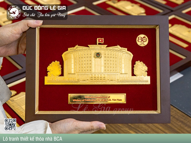 Ảnh Hoàn Thiện Lô tranh BCA Thiết Kế Theo Yêu Cầu