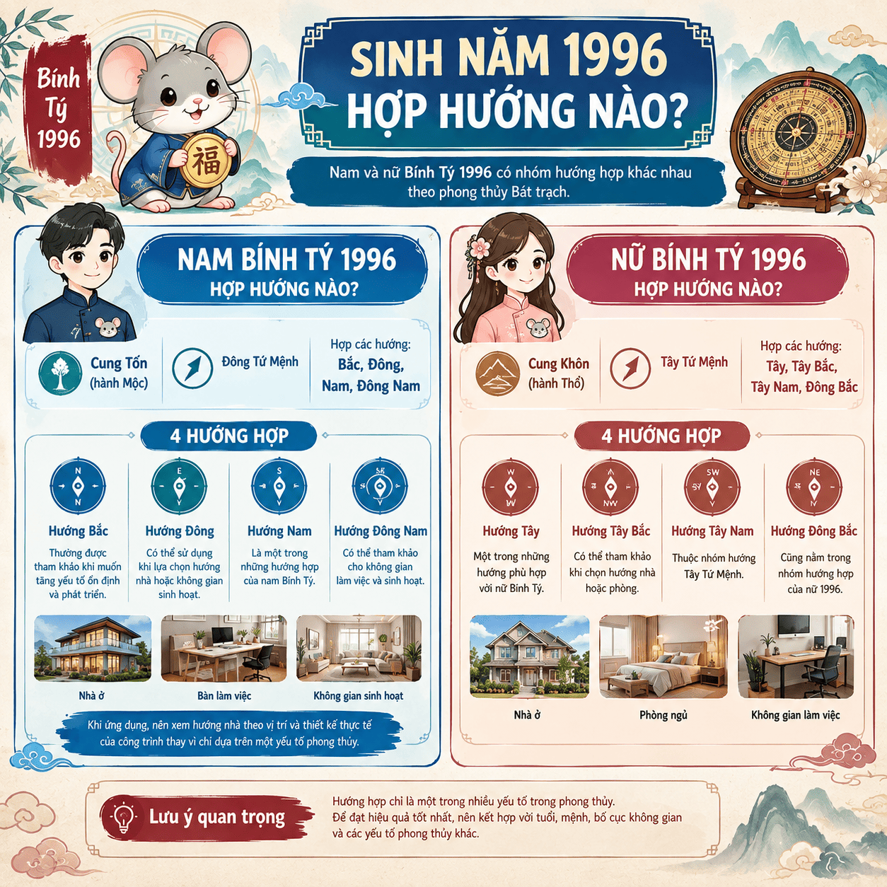 1996 mệnh gì