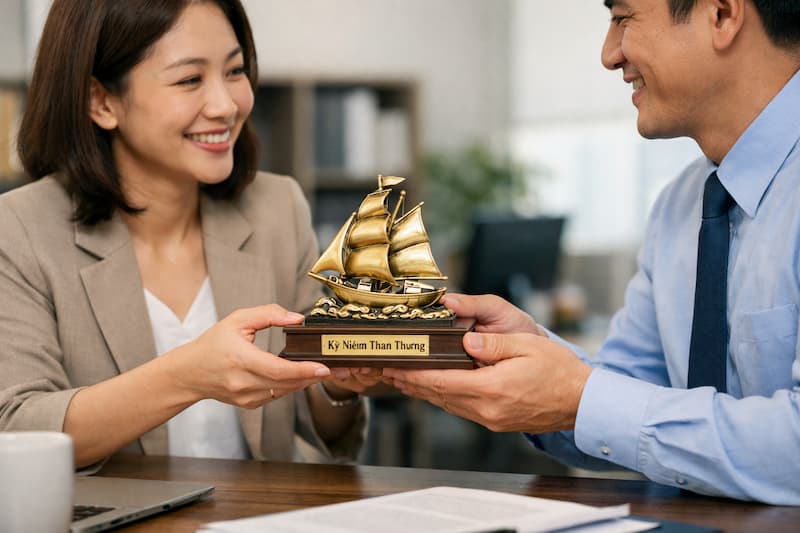 Chia tay đồng nghiệp nên tặng gì để lưu giữ kỷ niệm và gửi trọn lời chúc tốt đẹp