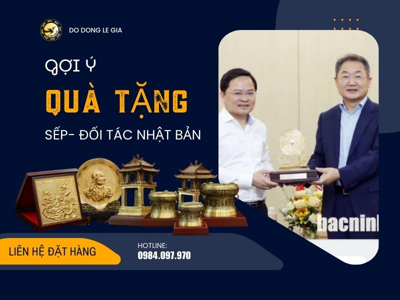Gợi ý Quà tặng cho sếp và đối tác Nhật Bản