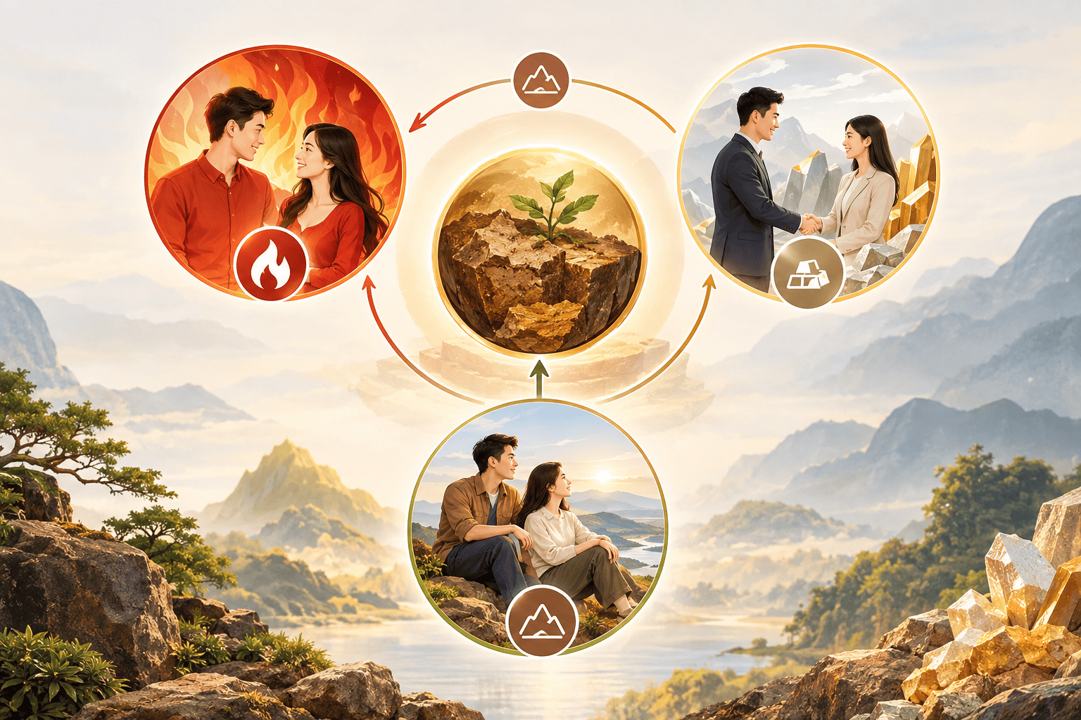 mệnh thổ hợp mệnh gì