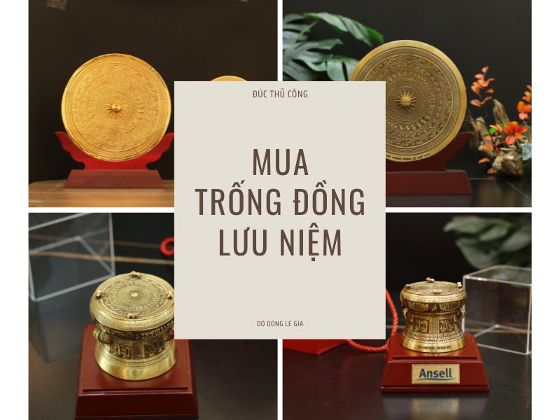 Mua trống đồng lưu niệm – Vì sao đây là món quà mang giá trị vượt thời gian?
