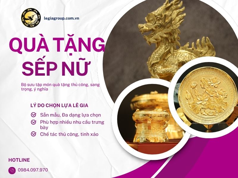 Quà Tặng Sếp Nữ – Cẩm Nang Chọn Quà Tinh Tế, Sang Trọng Và Ý Nghĩa