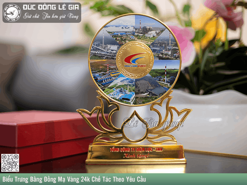 Biểu trưng Logo doanh nghiệp chế tác riêng Lê Gia