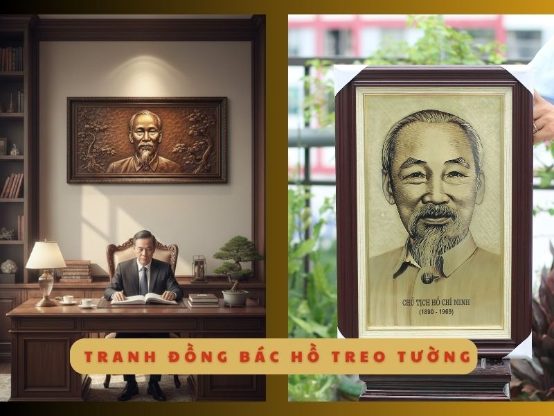 Tranh Treo Tường Bác Hồ Bằng Đồng: Tinh Hoa Nghệ Thuật Chạm Thúc Và Giá Trị Văn Hóa Trường Tồn