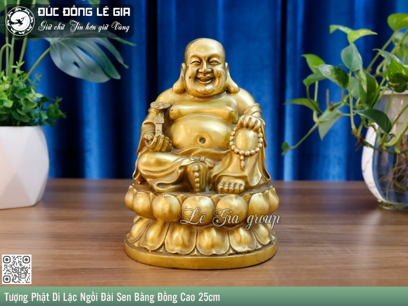 Phật Di Lặc là biểu tượng của niềm vui vô lạc và sự giàu sang phú quý