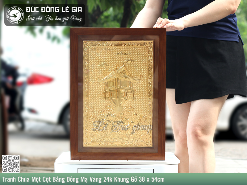tranh chua mot cot ma vang